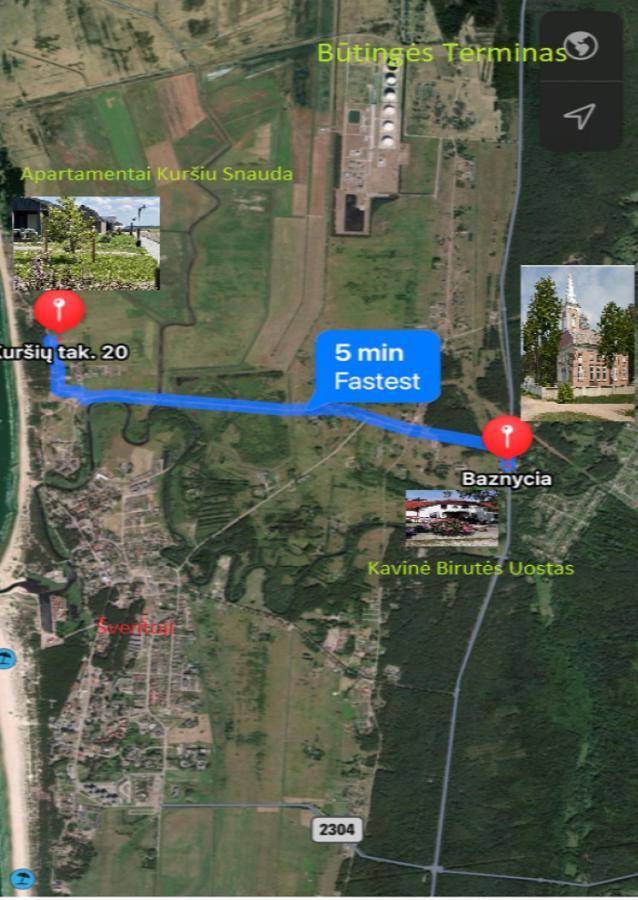 Apartamentai “Kursiu Snauda” Palanga Exteriör bild